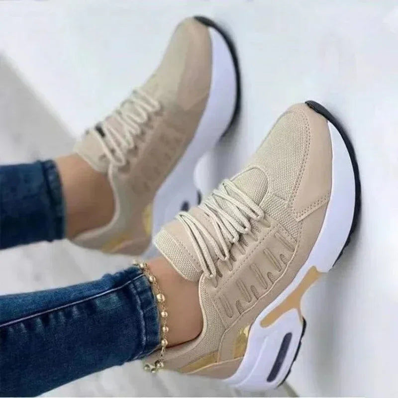 Tenis Women Sneakers Platform Casual Shoes for Women 2025 New Comfort Mesh Anti-slip Running Shoes Plus Size Zapatillas De Mujer.