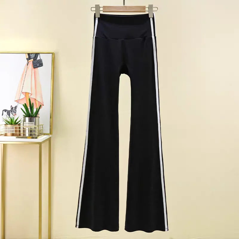 Women's High Waist Yoga Pants Flared Sport Leggings Workout Flared Leggings Casual Wear Comfortable Activewear Gym Leggings.