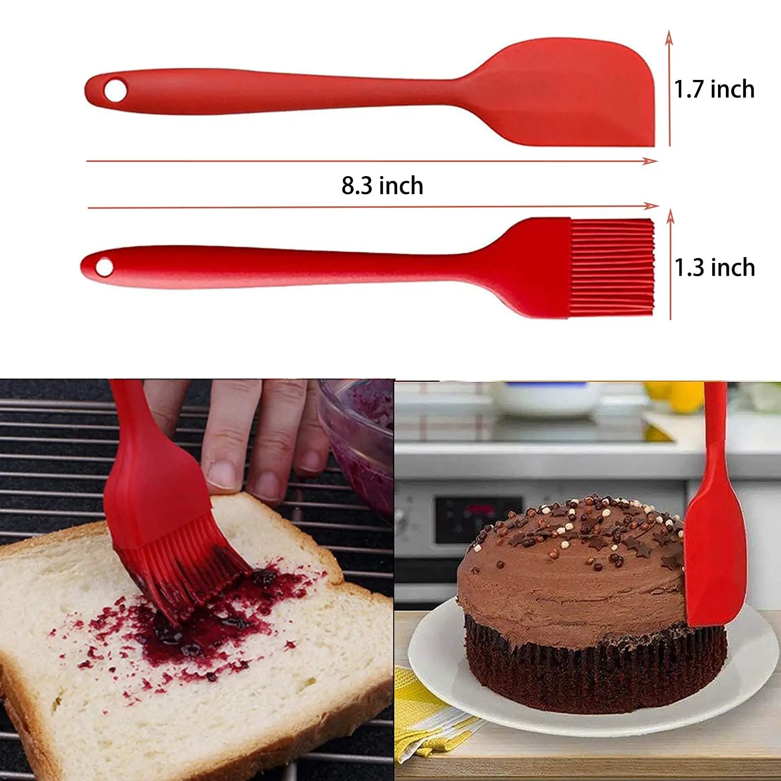 Pancake Cupcake Batter Dispenser 900mL Pancake Dispenser For Batter With Measuring Label Squeeze Handle Bracket Pastry Tools.