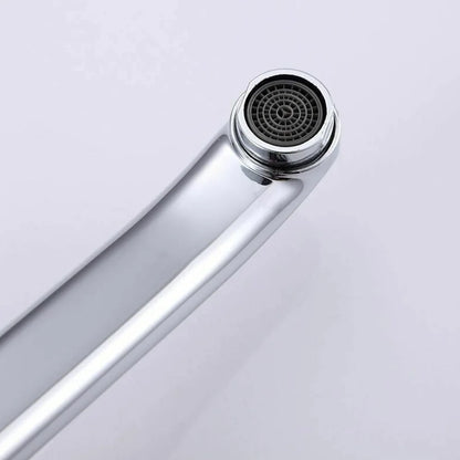 Faucets Kitchen Standing Faucet Bathroom Faucet Single Handle Basin Taps Hot & Cold Water Tap Chrome Plated Sink Faucets
