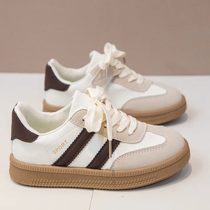 Children Tennis Shoes 2025 New Simple Kids Sneakers for Girls Patchwork Non-slip Boys Causal School Running Sneakers Non-slip