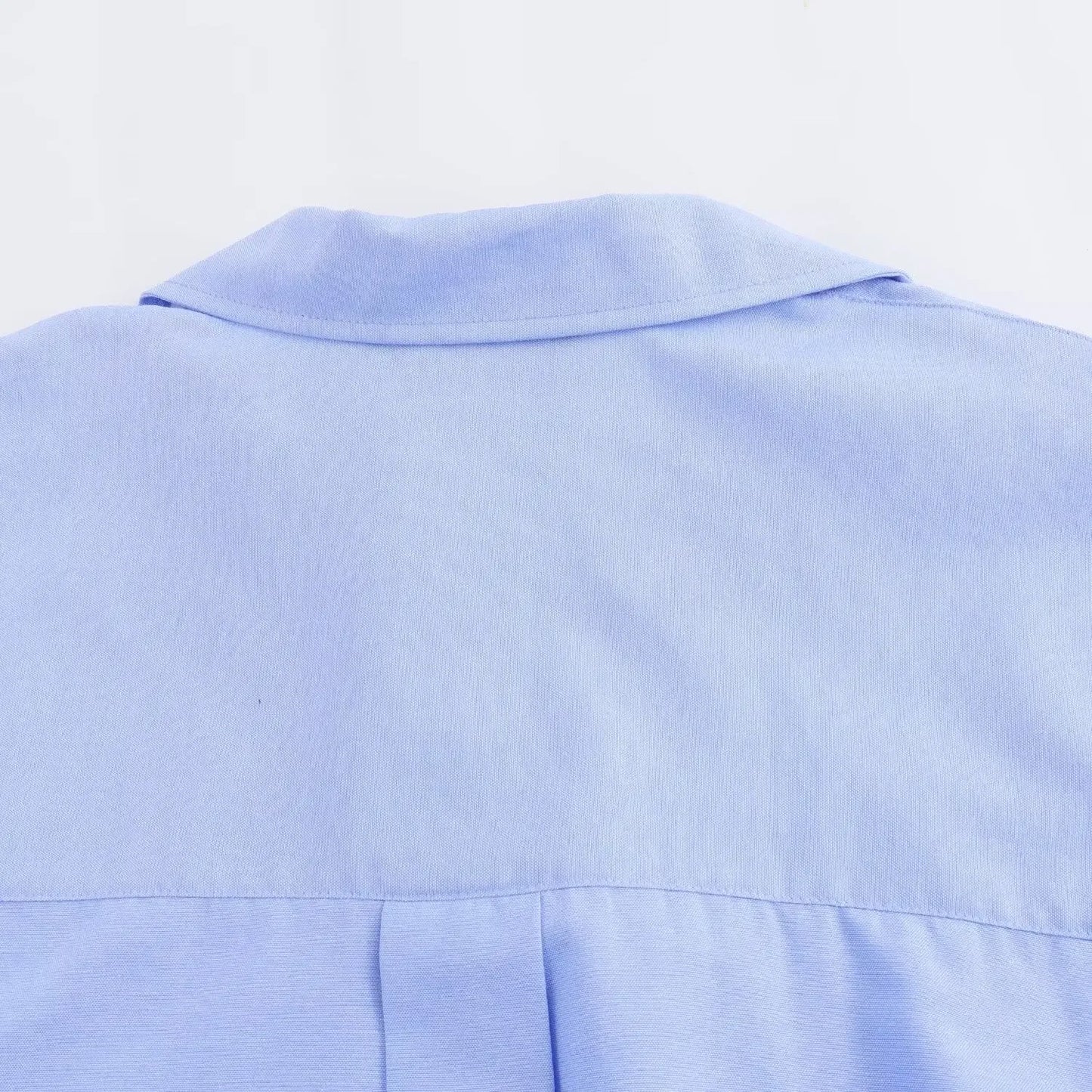 Women Fashion Spring Cotton Oxford Long Sleeve Single-breasted Lapel Blouse Street Clothing Shirt Chic Ladies Tops Mujer