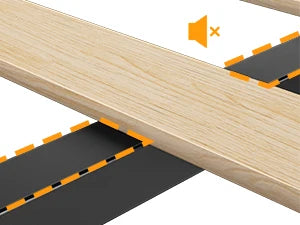 140 x 200 Lattenrost aus Holz mit LED-Beleuchtung, Plüsch, 140 x 200 cm, gepolstertes Bett, graues Leinen-Kopfteil, Schlafzimmermöbel