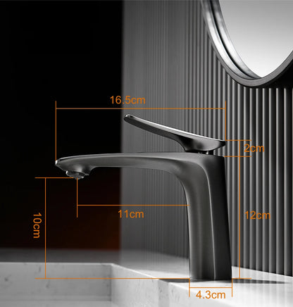 VGX Luxury Bathroom Faucets Basin Mixer Sink Faucet Gourmet Washbasin Tapware Hot Cold Water Tap Brass Chrome Black Brushed Gold