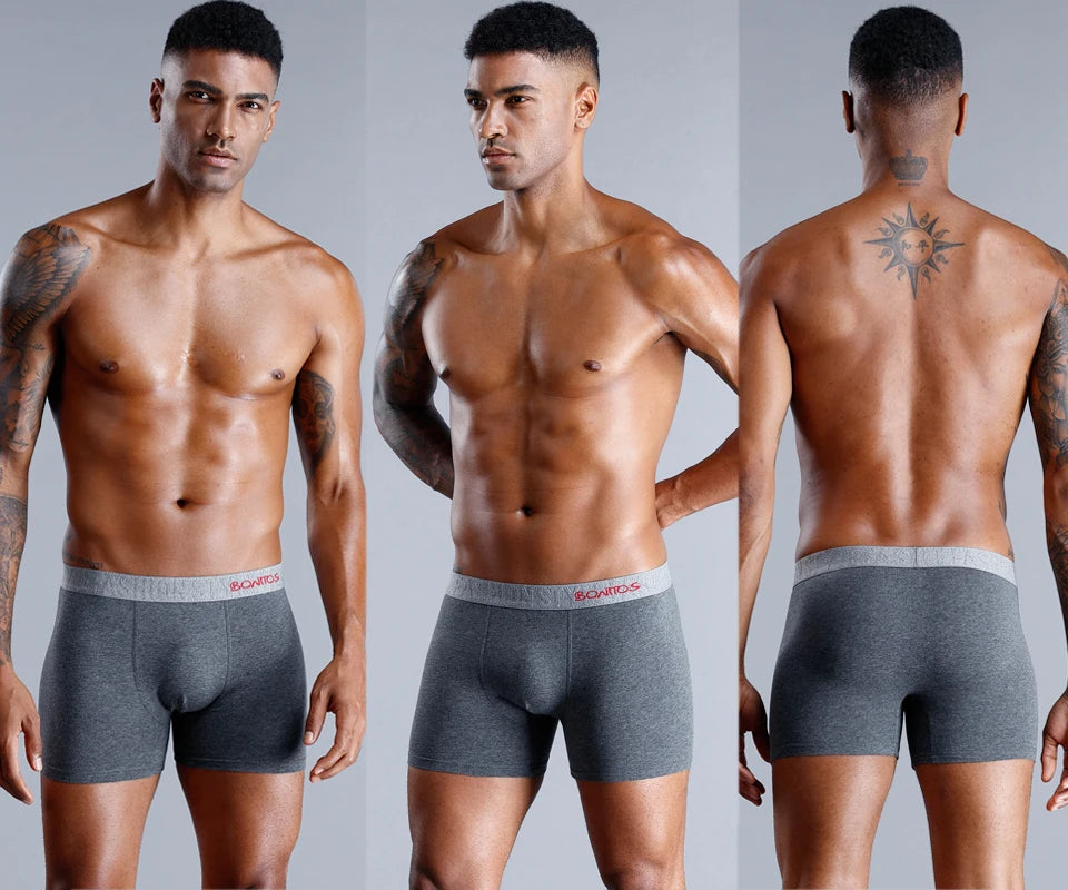 5 stücke sexy unterwäsche für mann baumwolle unterhosen männer 2025 boxershorts geschenke boxer für mann heißer männer höschen pack homme calecon