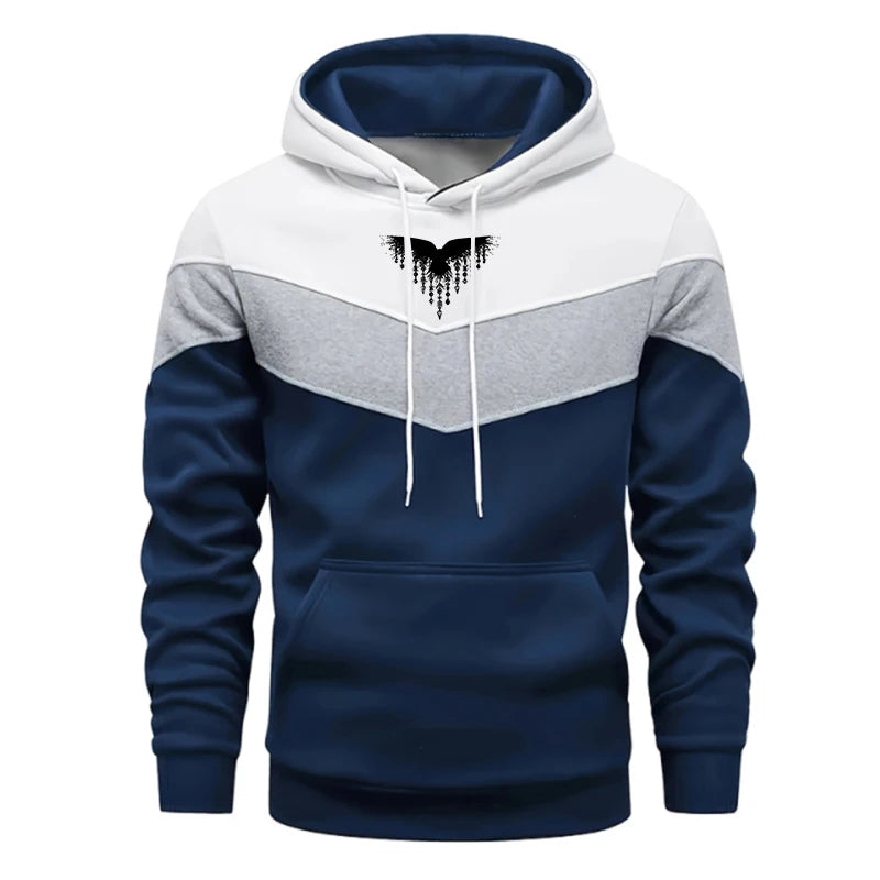 Viking Raven Men's Tracksuit Hoodie Sweatpants Urban Casual Fashion Sportswear Autumn Winter Home Outdoor Comfort Warm Outfit.