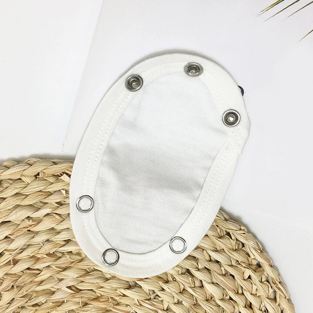 5-teilige Strampler-Verlängerung mit Druckknopfverlängerung für Baby-Overalls, Kleinkind-Mädchen-Body, Baumwollverlängerungen.