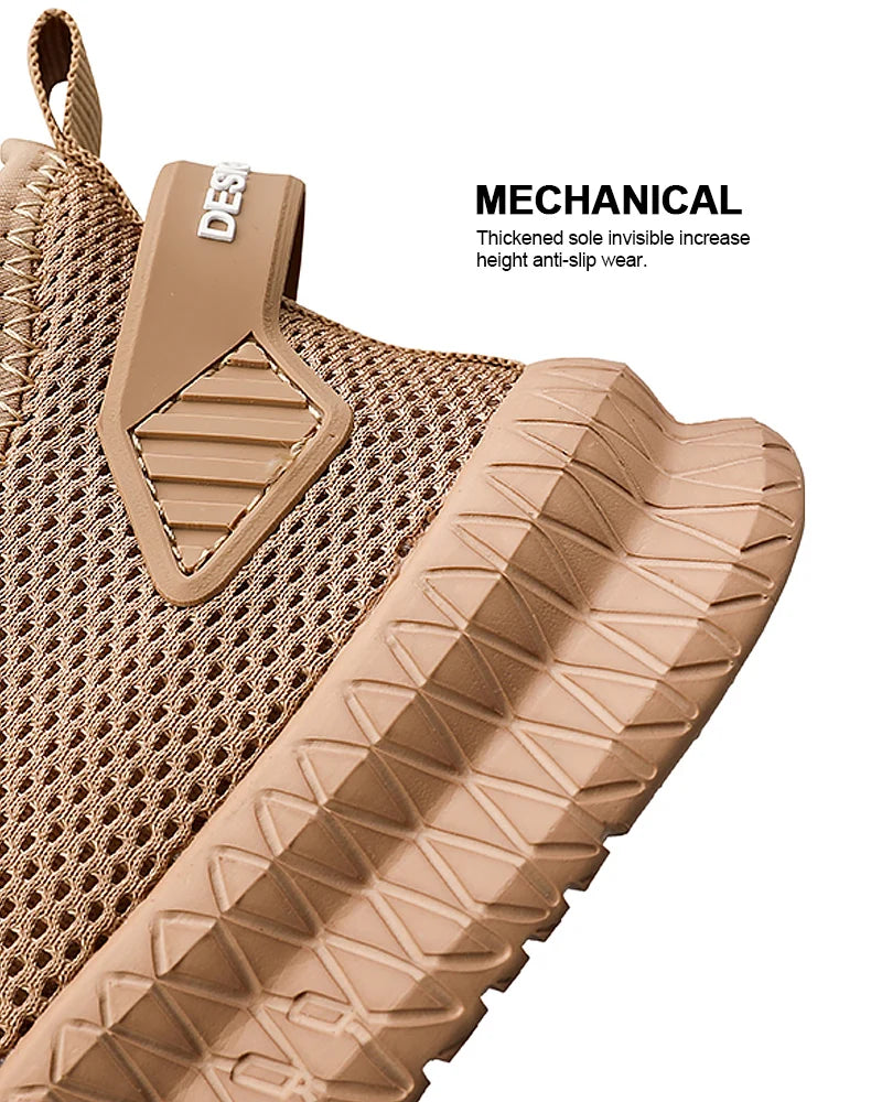 Men's Non-Slip Casual Sneakers Breathable Outdoor Jogging Training Hiking Sports Running Outdoor Women Weave Knit Lace Up Shoes.