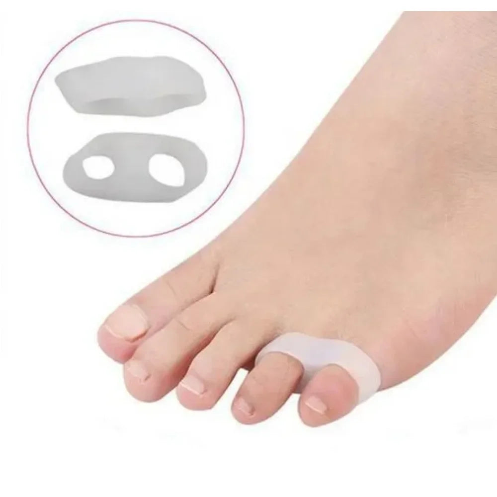 Small Toe Valgus Overlapping Toe Separator Double Ring Toe Separator Hallux Valgus Split Toe Pad Small Toe Valgus Correction.