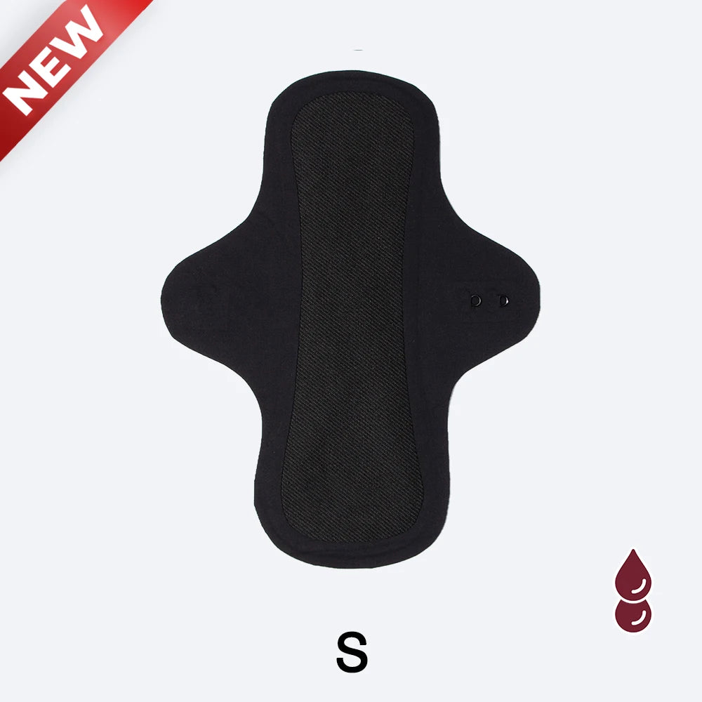 Reusable Menstrual Pads Women Large Washable Seamless Sanitary Napkin Thin No-slip Reusable Sanitary Towel Absorbent Pad Panties