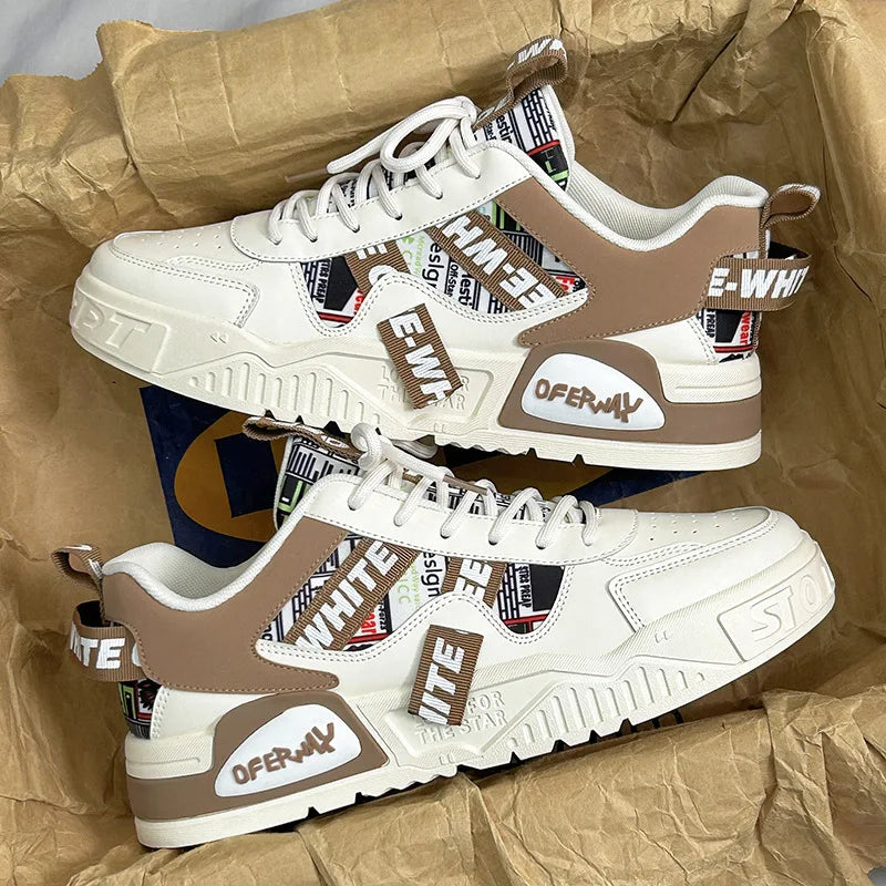 High Quality Men's Casual Shoes  Luxury Male Sneaker Outdoor Fashion Skateboard Shoes Running Platform Designer Vulcanized Shoes.