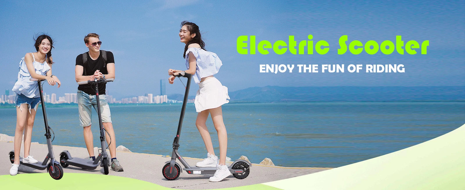 LP80 350W Electric Scooter with Dual Brake 8.5" Anti-skip Tire 25KM Max Range Smart App Electric Scooter 31KM/H 36V10.5A Battery.