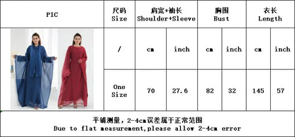 Eid 2 Piece Muslim Woman Set Diamonds Butterfly Abaya with Matching Inner Dress Dubai Luxury Kebaya Caftan Marocain Islam Outfit.