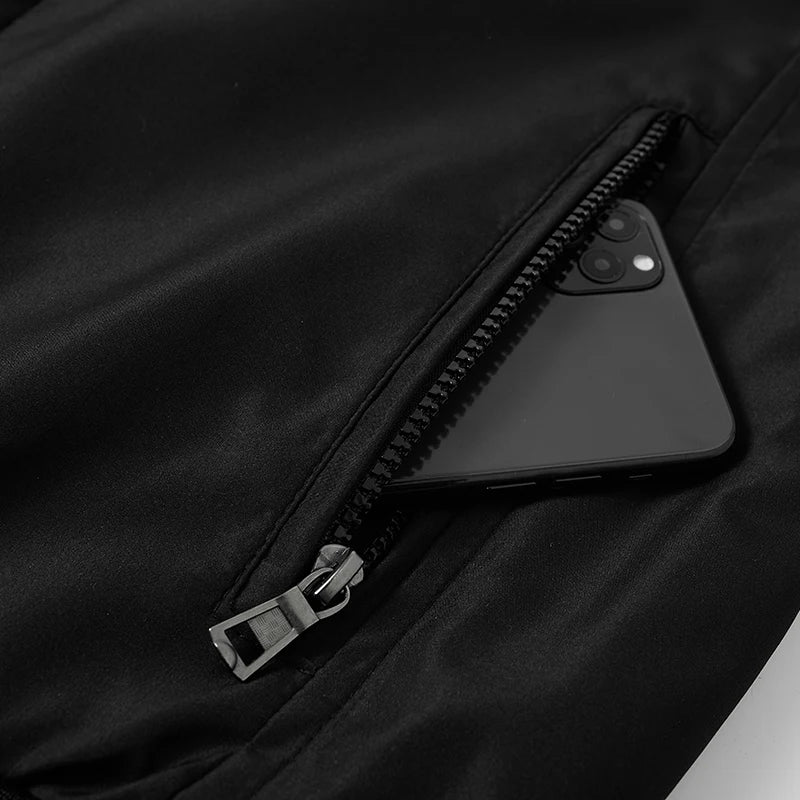 Thicken Lined Men's Winter Jacket Autumn Winter Jackets for Men Parkas Windbreak Thermal Warm Luxury Men's Winter Coat Stand.