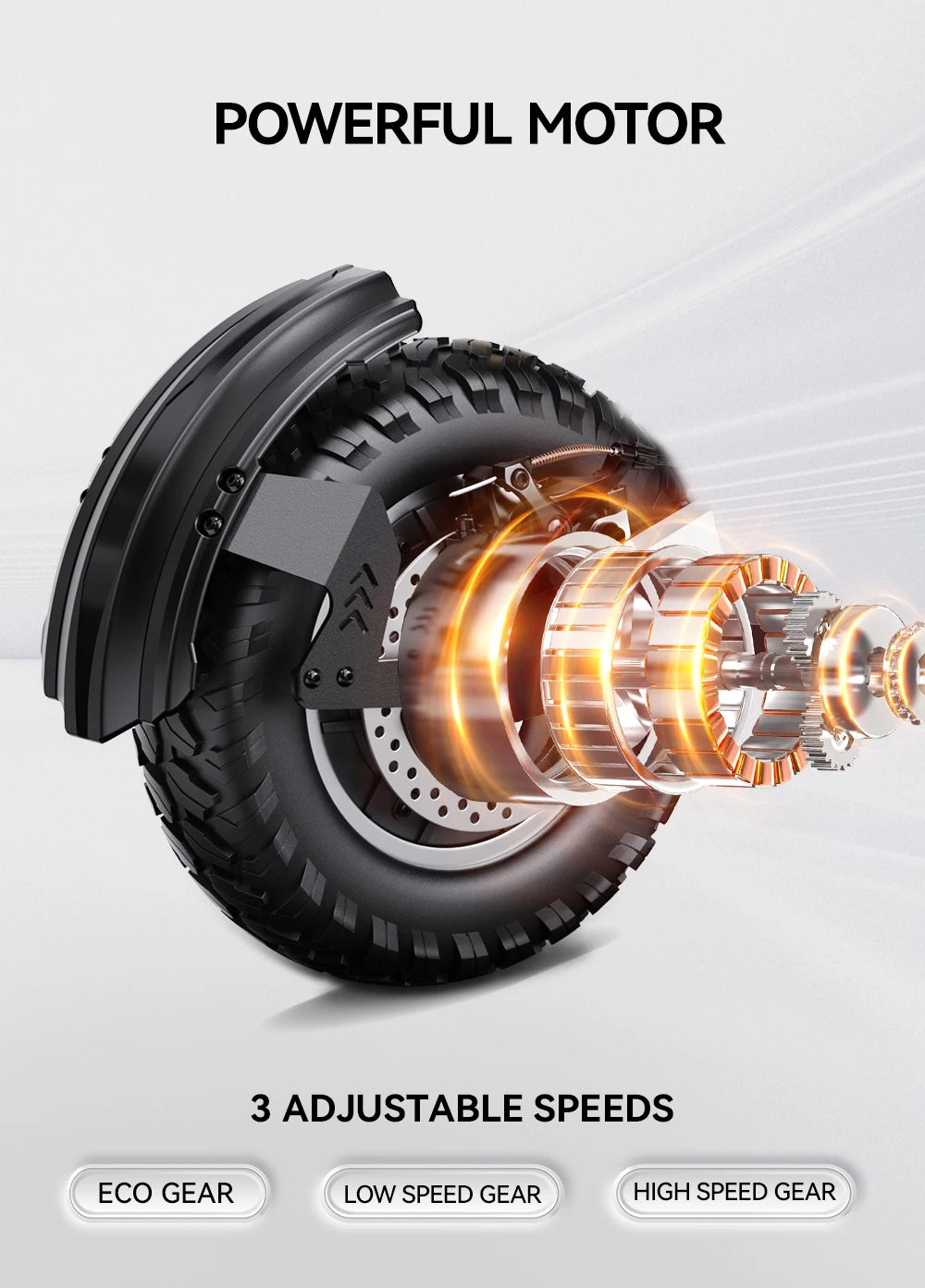 OOTD T10 Electric Scooter 500W Motor 48V13AH Battery City Off-Road Electric Scooter Adult 11 Inch Foldable Electric Scooter.