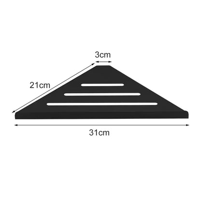 Edelstahl Badezimmer Regal Shampoo Make-up Dusche Lagerung Regal Badezimmer Wand Halterung Ecke Organizer Rack