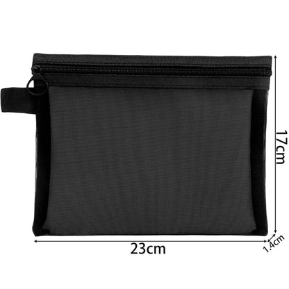 1/3pcs Mesh Clear Cosmetic Bags Small Large Black Makeup Bag Portable Travel Toiletry Organizer Case Lipstick Storage Pouch.