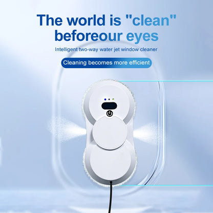 PuRuiKai robot electric automatic window cleaning Robotic vacuum cleaner, with remote control, two-way automatic spray.