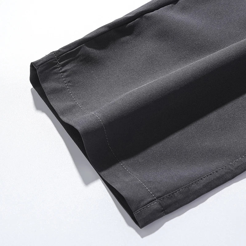 Elastic Waist Jogger Sweatpants Men Casual Classic Sport Men's Pants Quick Dry Straight Trousers Breathable Plus Size 4XL 5XL.