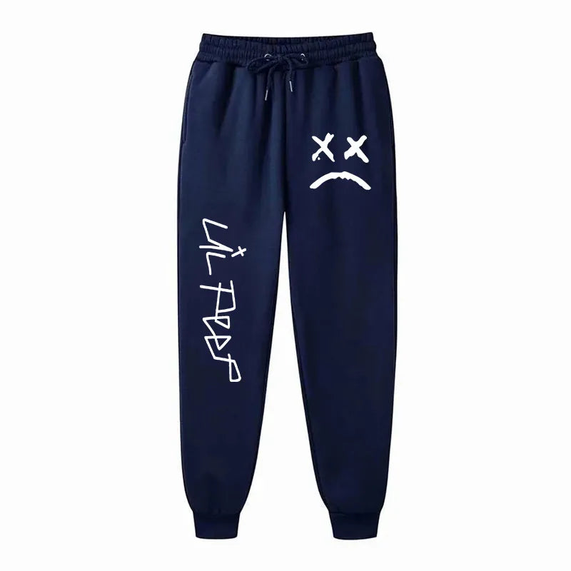 2024 New Running Jogging Pants Lil Peep Cry Baby Men Soft Bodybuilding Joggers Sweatpants Long Trousers Sport Training.