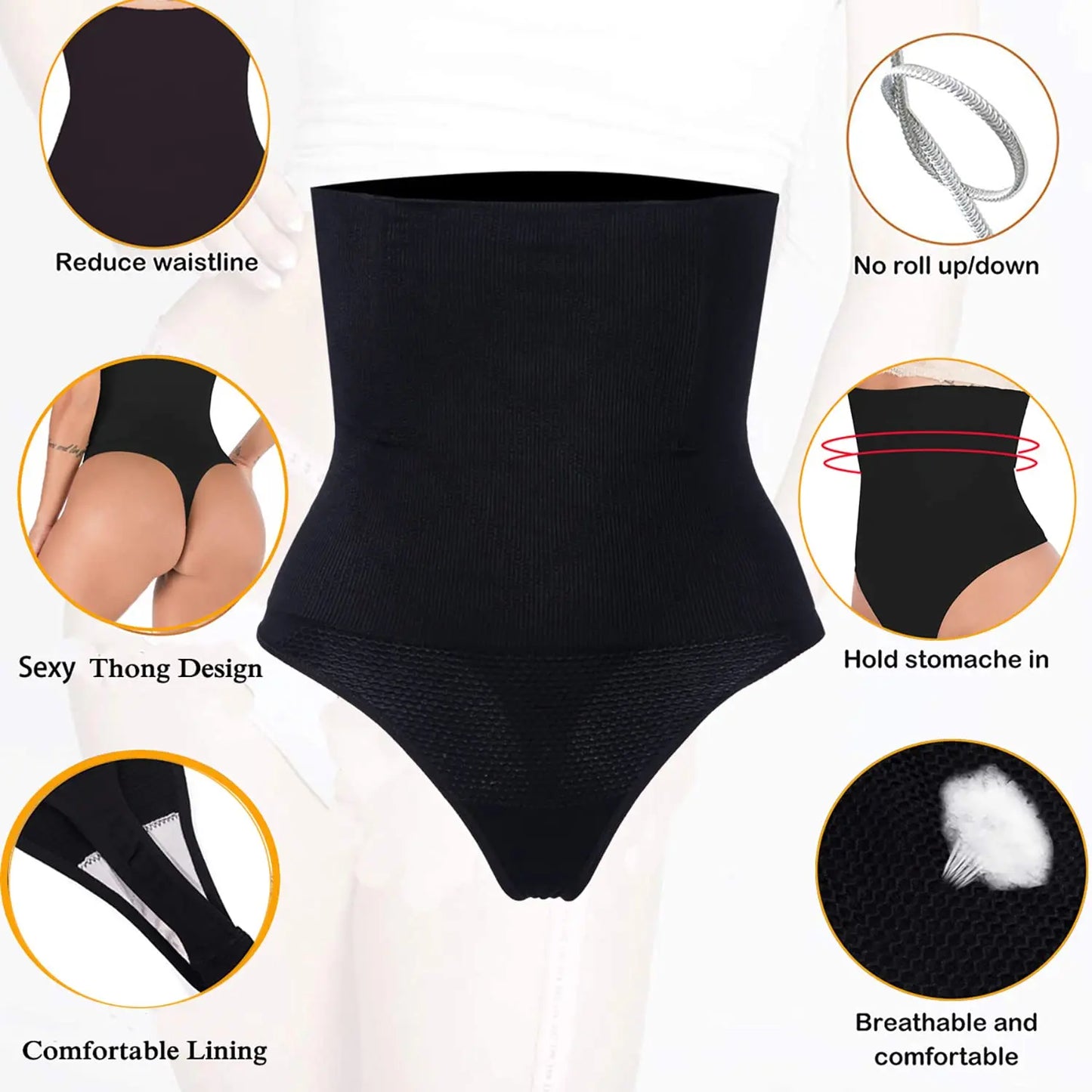 Super Sale High Waist Shaping Control Panties Tummy Control Butt Lifting Slim Shorts Women's Underwear Shapewear Body Shaper.