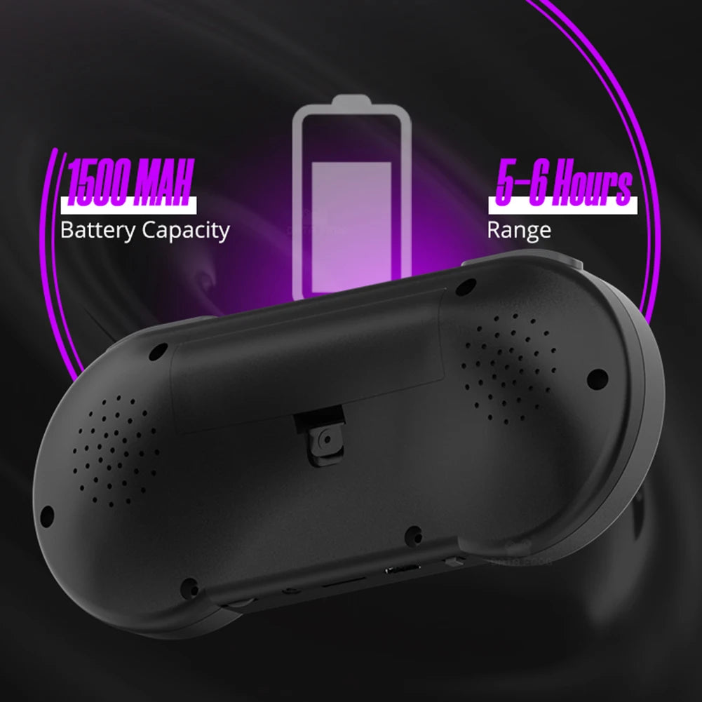 3 Inch Handheld Game Console With Rocker Classic Game Console Player Comfortable Grip Type-C Charging Birthday Gift for Children.