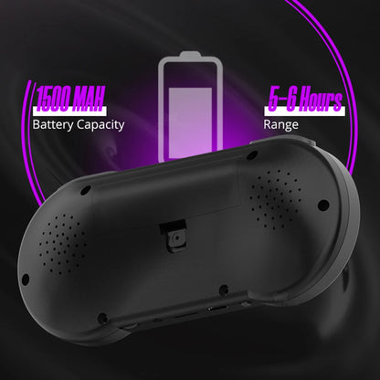 3 Inch Handheld Game Console With Rocker Classic Game Console Player Comfortable Grip Type-C Charging Birthday Gift for Children.