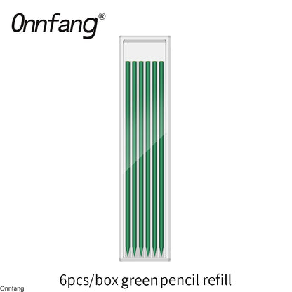 Heiße 2,8mm Markierung Druck bleistift solide Zimmermann Schreiber Schreiner mit Anspitzer für die Holz bearbeitung Zeichnung Briefpapier