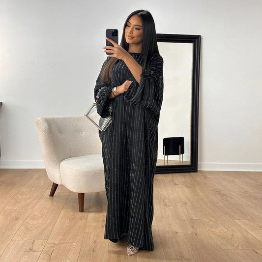 2024 Luxus Dubai Abaya Kleid für Muslimische Frauen Ramadan Eid Saudi-Arabien Party Jalabiya Kleidung Islamische Türkei Modest Lange Robe