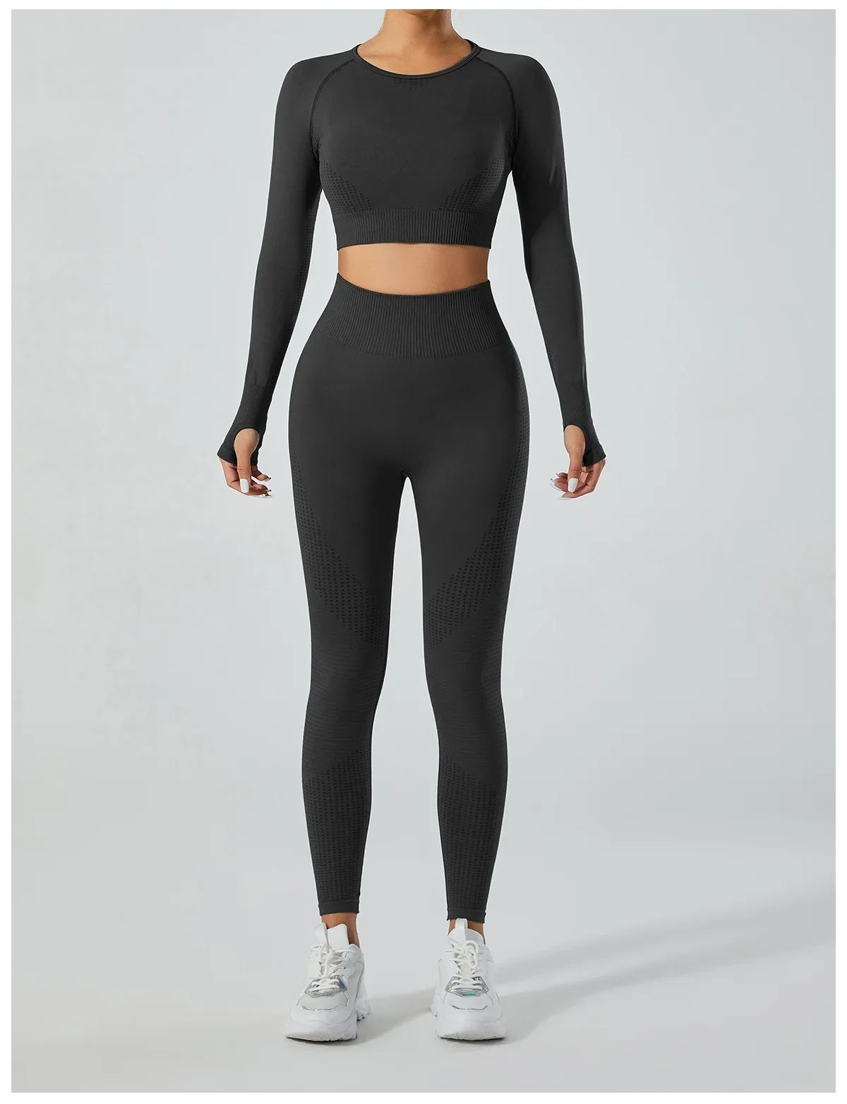 Seamless Cross-Border Running Sports Top Breathable Fitness Jacket Training Quick-Dry Outerwear Long Sleeve Yoga Wear For Women