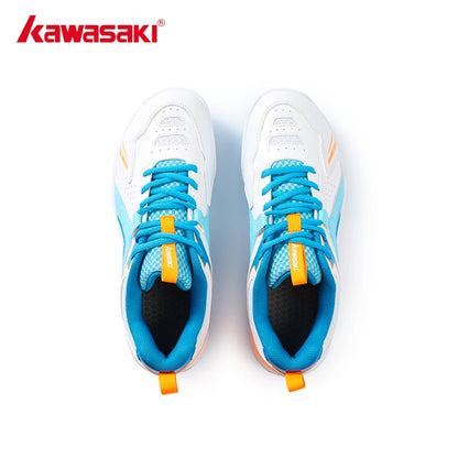 Kawasaki New Badminton Shoes Sneakers Mens Tennis Breathable Anti-Slippery Sport Shoes for Men Women K-065D