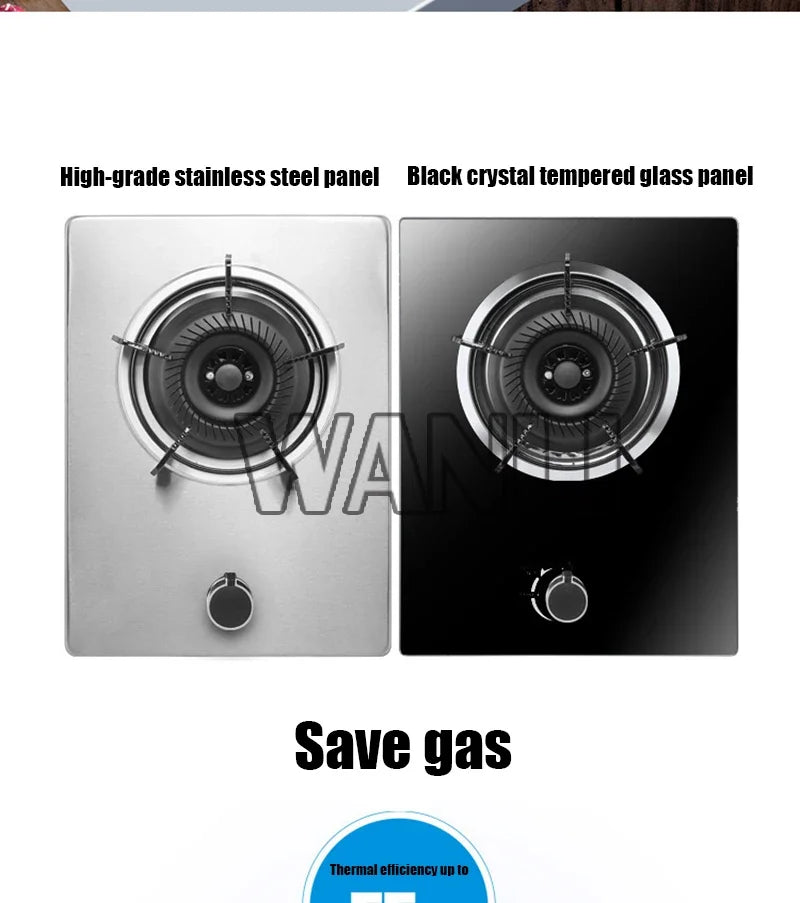 4.0KW Household Single-Burner Gas Stove/Desktop Embedded Dual-Purpose Natural Liquefied Gas Stove /Electronic Pulser.