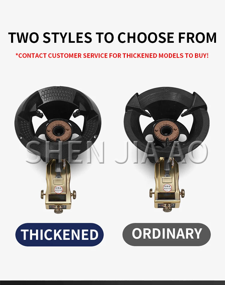 8#/10# Commercial High-pressure Gas Stove Single-hole High-pressure Liquefied Gas Stove for Hotel Restaurants.