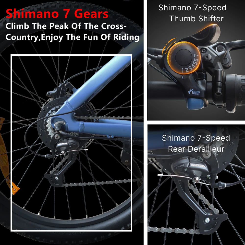 HX Q5 E bike 2000W Adults Electric Bike 2000W 48V 20AH 27.5 Inch  Electric Bicycle City E Bikes Mountain e bikes.