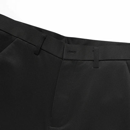 29-42 Men's Summer Pants Thin Straight Stretch Casual Pants with No Trace No Ironing Fabric Silky and Cool Feeling