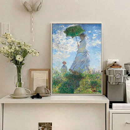 Claude Monet Classic Art Collection Paintings Canvas Poster and Prints Wall Art Pictures for Hall Living Room Home Decor Mural.