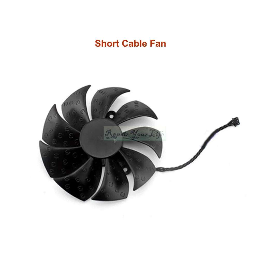 VGA Graphics Card Fans for EVGA GeForce RTX 2060 XC Ultra Gaming 6GB GDDR6 Dual HDB 06G-P4-2166-KB PLA09215S12H PLD09220S12HS.