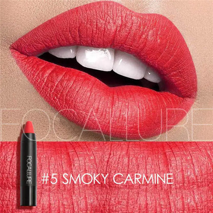 FOCALLURE Brand 19 Colors Matte Lipstick Waterproof Long lasting Cosmetic Easy to Wear Lip stick Matte Lip Batom.
