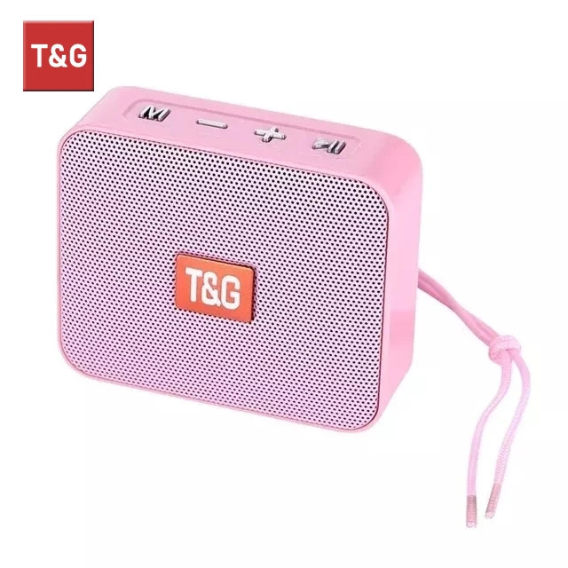 Bluetooth Speaker TG166 Portable Mini Wireless Soundbar Subwoofer Outdoor Indoor Loudspeaker Support TF Card FM Radio Waterproof.