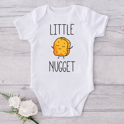 Little Nugget Baby Ankündigung Neugeborene Baby Bodys Sommer Jungen Mädchen Strampler Körper Schwangerschaft Offenbaren Kleidung Säugling Dusche Geschenk.