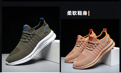 Big Size 48 Sneakers Shoes Men Lightweight Breathable Running Walking Male Footwear Lace-up Adult Sneakers Zapatillas De Deporte.