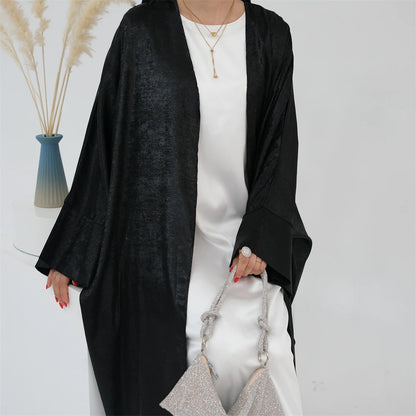 Ramadan Eid Open Dubai Luxury Abaya Damen Modest Kimono Coat 2025 Muslim for Women Islam Clothing Kebaya Robe Femme Musulmane