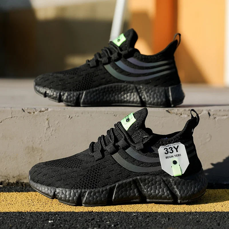 Men Casual Sports Shoes Breathable Lightweight Sneakers Summer Outdoor Tennis Running Walking Shoes Male Vulcanized Shoes Man.