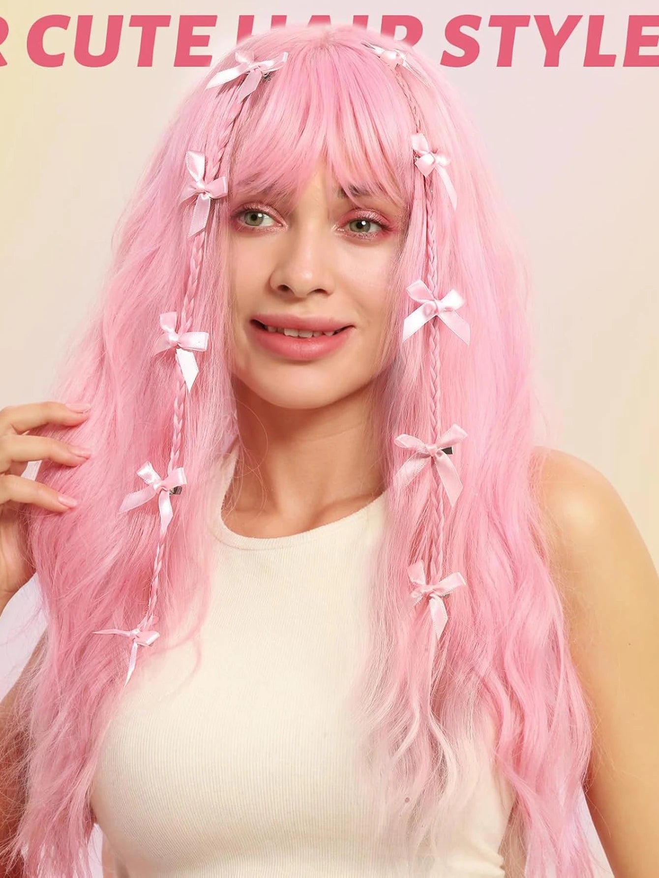 1 Set Pink Hair Accessories Set For Women Girls Hair Claw Hair Tie,Hair Scrunchies Rubber Band For Hair Fashion Hair Accessories.