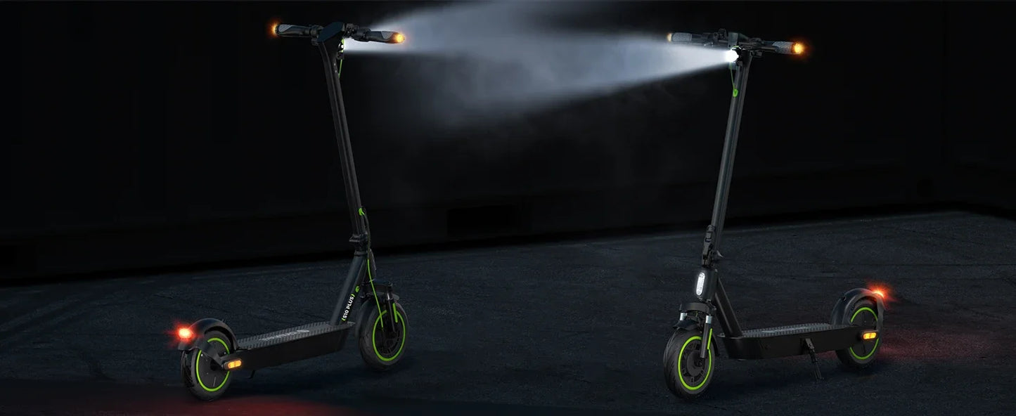 Isinwheel S10plus (ABE) Adult Electric Scooter 500W Motor 36V 15Ah Battery 10" Pneumatic Tires City Commuter Electric Scooter.