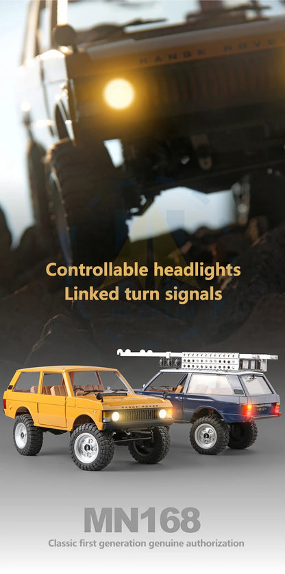 NEW 1/12 MN168 Rc Car MN Model 4WD Remote Control Crawler Off Road Vehicle Electric Climbing Car Toys for Children Adults.