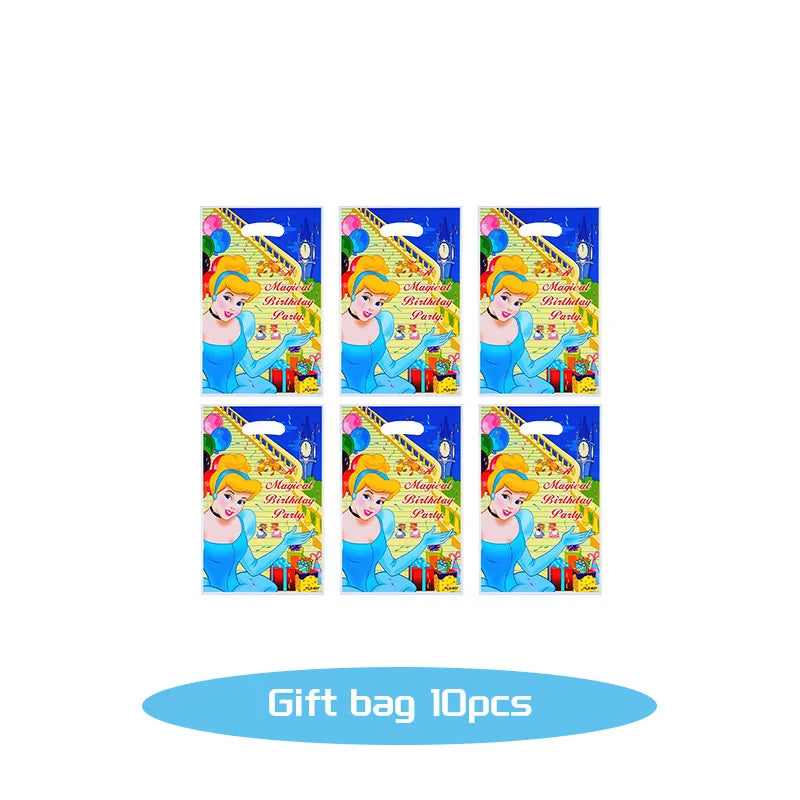 Disney Cinderella Geburtstag Dekoration Party Liefert Hintergrund Geschirr Set Luftballons Dekoration Party Gefälligkeiten Für Kinder Geburtstag