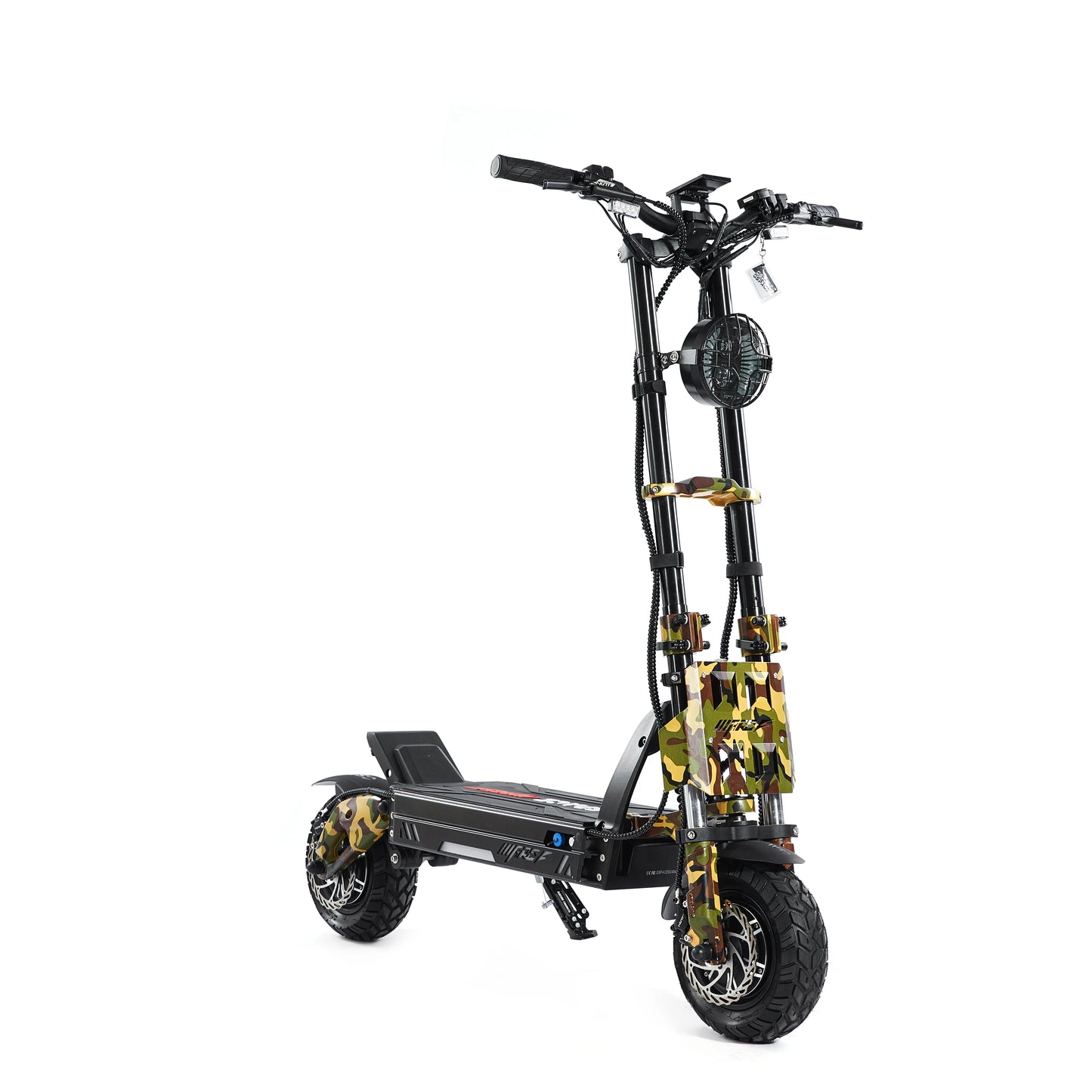 GSPACE MARS11 GTR Electric Scooter 2000*2W Motor 72V45Ah Battery Escooter  11 inch City tires E-Scooter