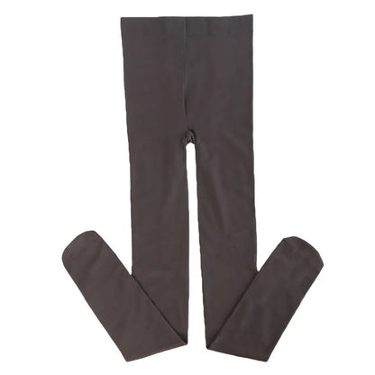 2024 Winter Woman Pantyhose 120D Translucent Wool Sock Pants Stocking Fleece Lined Tights Thermal Pants Legging Fake Pantyhose