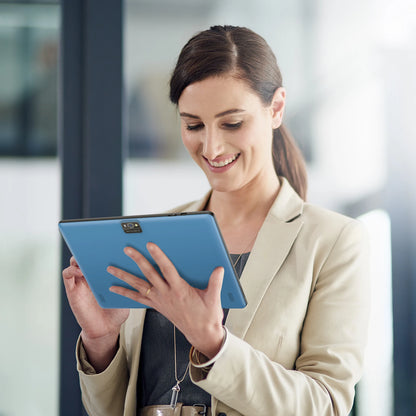 BAKEN 10-inch Android 15 tablet, 128GB RAM + 9GB + 64GB storage, 1TB expandable memory, WiFi 6, Bluetooth, Google GMS.